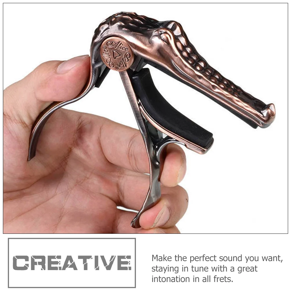 Capo Useful Exquisite Guitar Metal Guitars Tone Modified Clip Revise for Classical