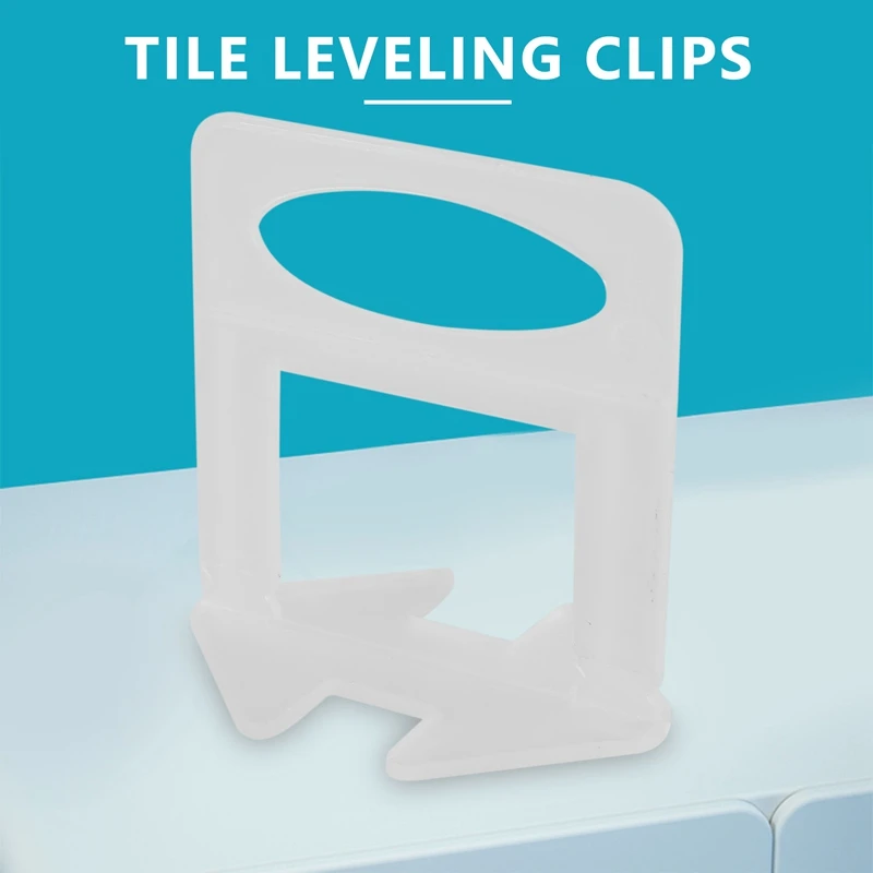 Tile Leveling System Clips 2Mm -400 Pcs DIY Tiles Leveler Spacers For Professional Ceramic Tile And Stone Installation