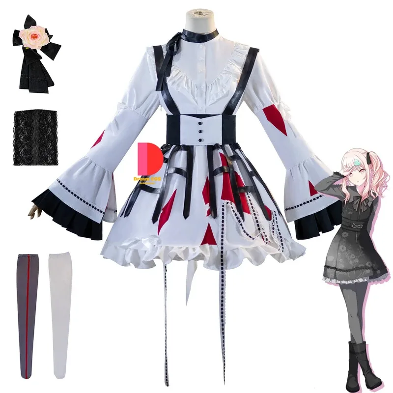 

DY2025New Anime Clothes COLORFUL STAGE Akiyama Mizuki Cosplay Costume Performance Uniforms Halloween Party Role Play Outfit Com