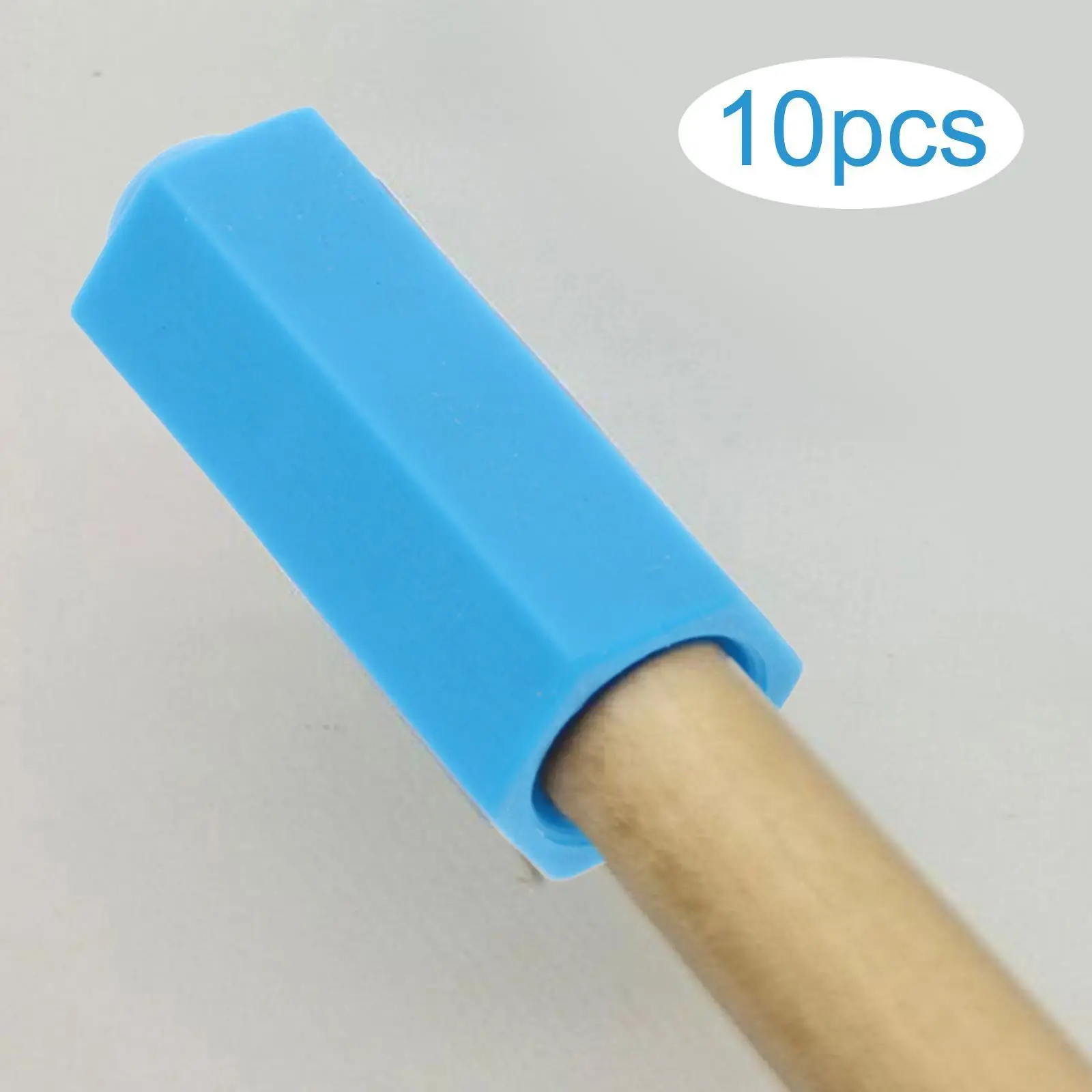 

10x Pool Cue Tip Cover Protective Case Rubber Billiards Tips Cover Pool Cue Bottom Cover Billiards Cue Stick Protection Hat