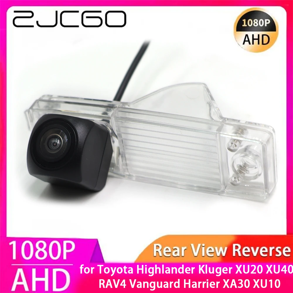 AHD 1080P Parking Reverse Back up Car Rear View Camera for Toyota Highlander Kluger XU20 XU40 RAV4 Vanguard Harrier XA30 XU10