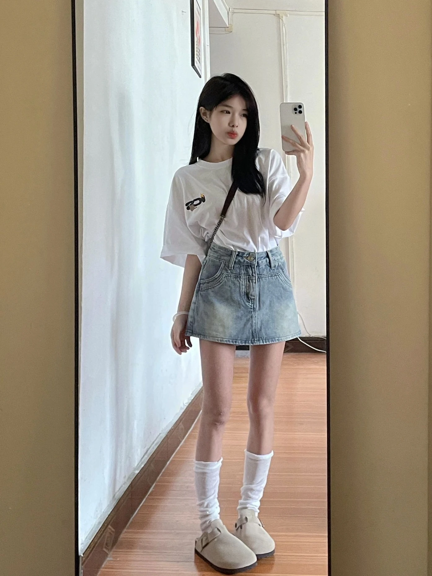 

Джинсовая юбка Hot Girl Design Sense, женская утягивающая юбка с высокой талией, маленький размер, юбка с запахом тела, брюки, юбка