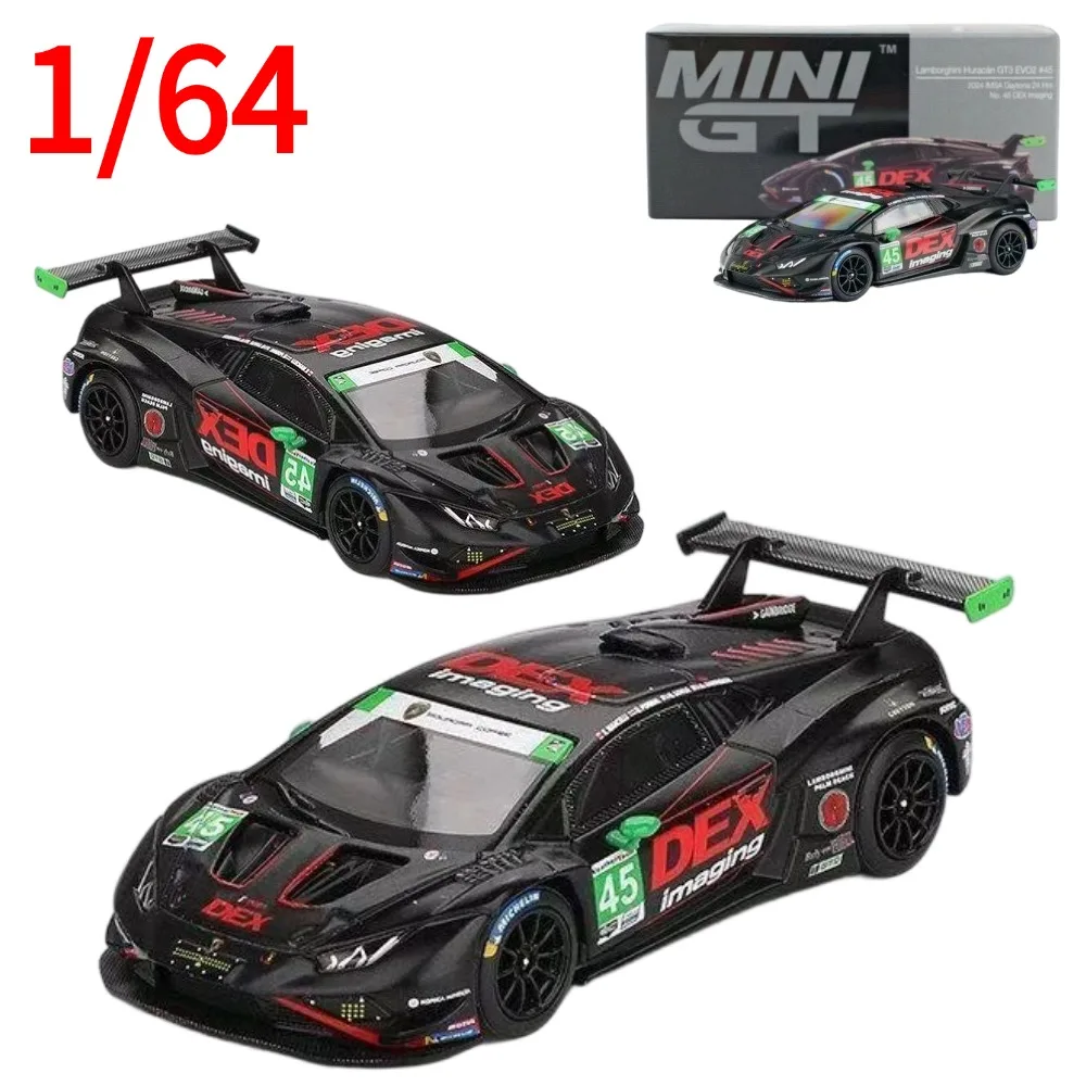 minigt-ダイキャスト-1-64-スケール-ハリケーン-gt3-evo2-45-車種合金ランボルギーニプレイビークルコレクタブルモデルカーおもちゃ男の子ギフト