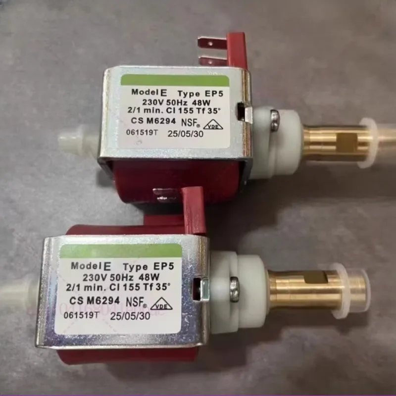 1pcs New for ULKA Coffee Machine Refrigerator Copper motor EP5 Induction Pump 230V 48W 50Hz