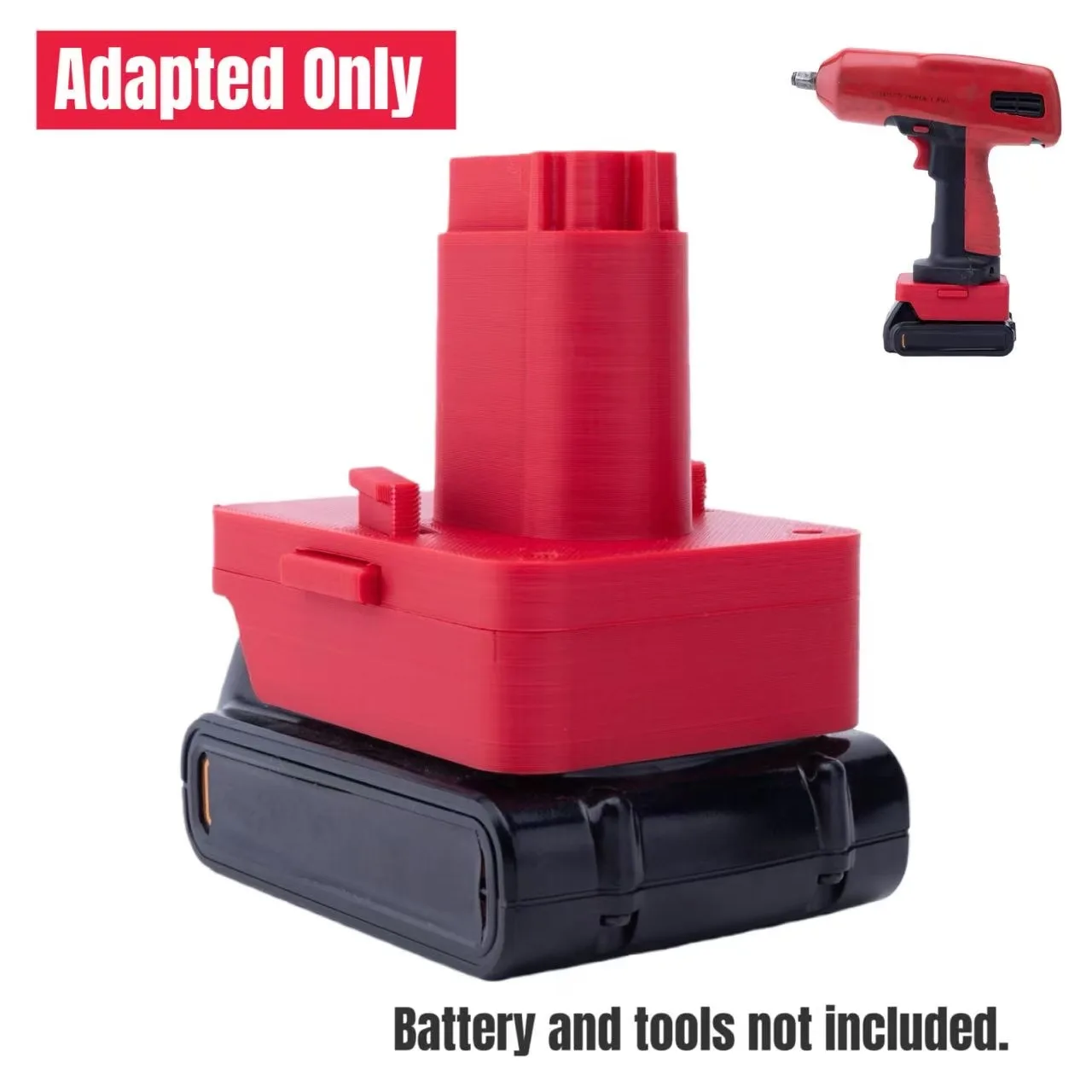 

Адаптер для аккумуляторов Black+Decker 20V Li-ion для инструментов с никель-кадмиевыми аккумуляторами SNAP-ON (CT3850, CTB3185, CTB3187)