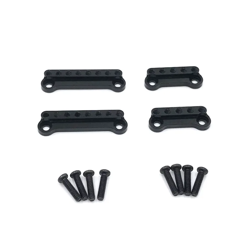 MN D90 D91 D96 MN98 99S RC 자동차 금속 업그레이드 충격 흡수 장치 브래킷 오프로드 크롤러 용 알루미늄 합금 보강 키트