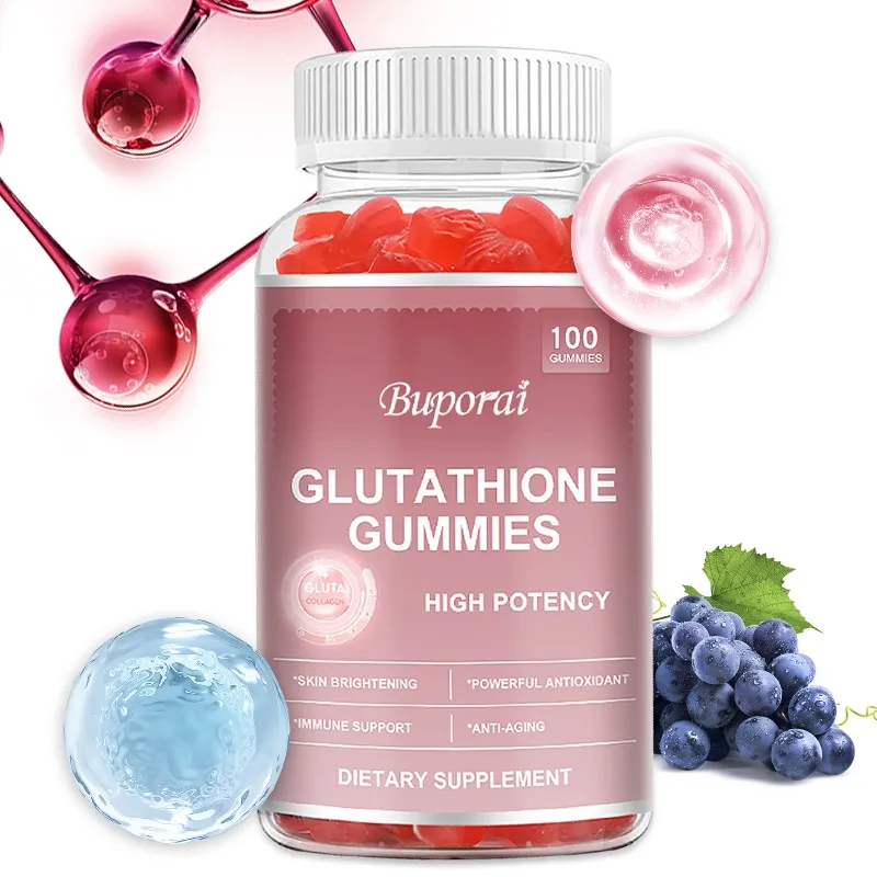 Glutathione Gummies - Reduces Spots, Improve Dull Skin Tone, Promotes Skin and Immune Health, Antioxidant, Maintains Vitality