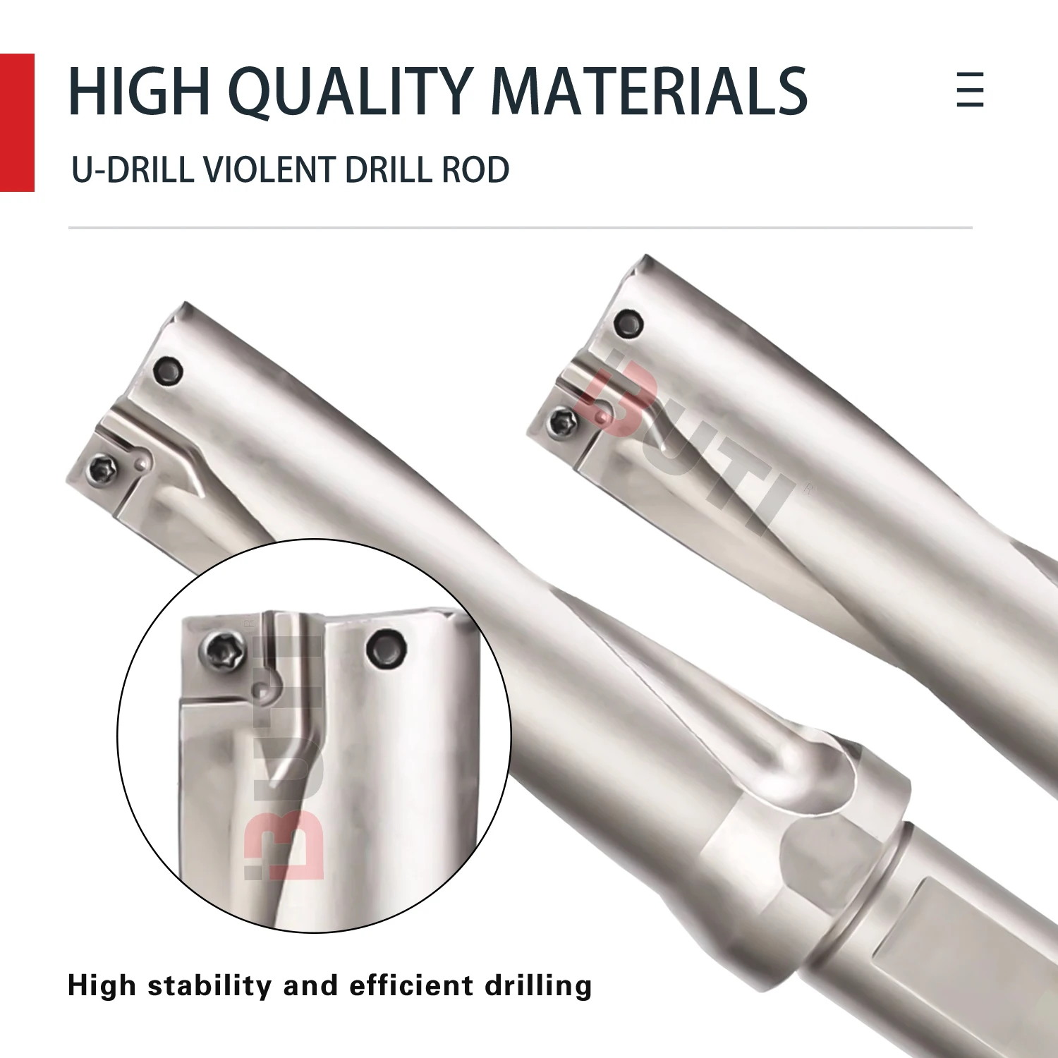 C20/C25/C32/C40 4D Metal Drill Bits DESKAR 100% Original 13mm-40mm Depth Indexable U-Drill Lathe Cutter Use For SPMG Tool Insert view 2