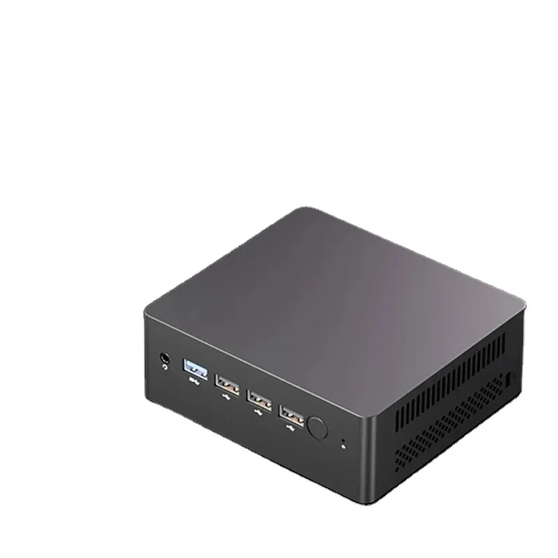 Mini Pc 8G + 256Gb Ssd N100 Mini Computer Display Mini Pc Gen12 Win Do Ws 11 Wifi 5 H Dm I Vier Cores Bt4.2 4K Resolutie 4Gb Ecc