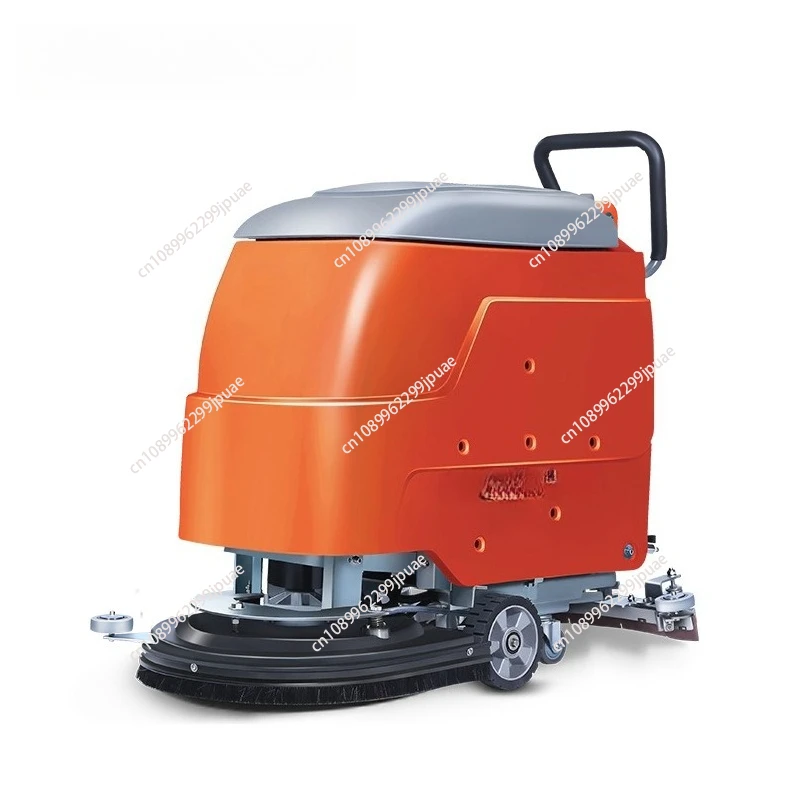

Spen Hand Push Scrubber Commercial Factory Workshop Epoxy Floor Sweeping and Drawing Integrated Warehouse Industrial Scrubber