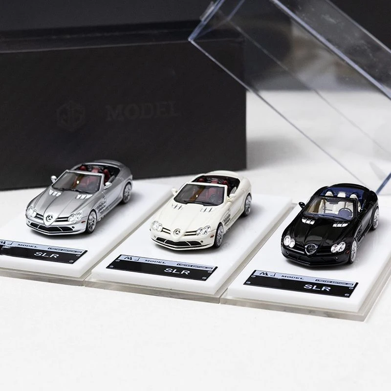 

1:64 Scale SLR Two-door Convertible Sports Car Simulation Resin Model Display Collectible Toy Gift Souvenir Ornament Decoration