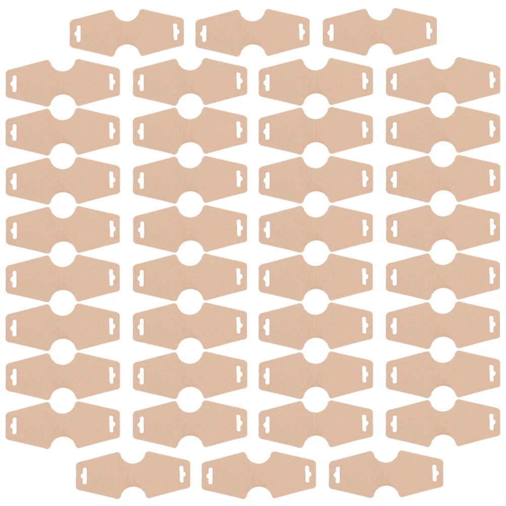 

200pcs Necklace Packaging Cards Jewelry Display Foldable Bracelet Earring Cardboard Lightweight Durable for Necklaces