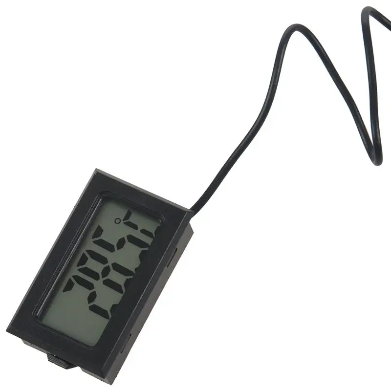 A53Q-10X NEW Digital LCD Thermometer Temperature Gauge Probe Sensor -50°C TO +110°C Range