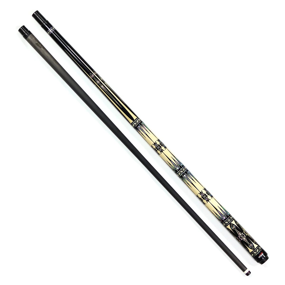 

YFen Premium Quality 58'' 1/2-pc Billiard Pool Cue with Authentic Carbon Fiber Shaft and Smooth Luster Hand Grip for Sale