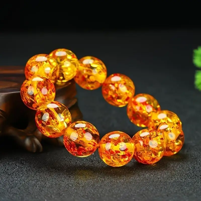Fashion Huapo Single Circle Bead Bracelet, Unisex Trendy Temperament Bracelet Second-generation Handicrafts