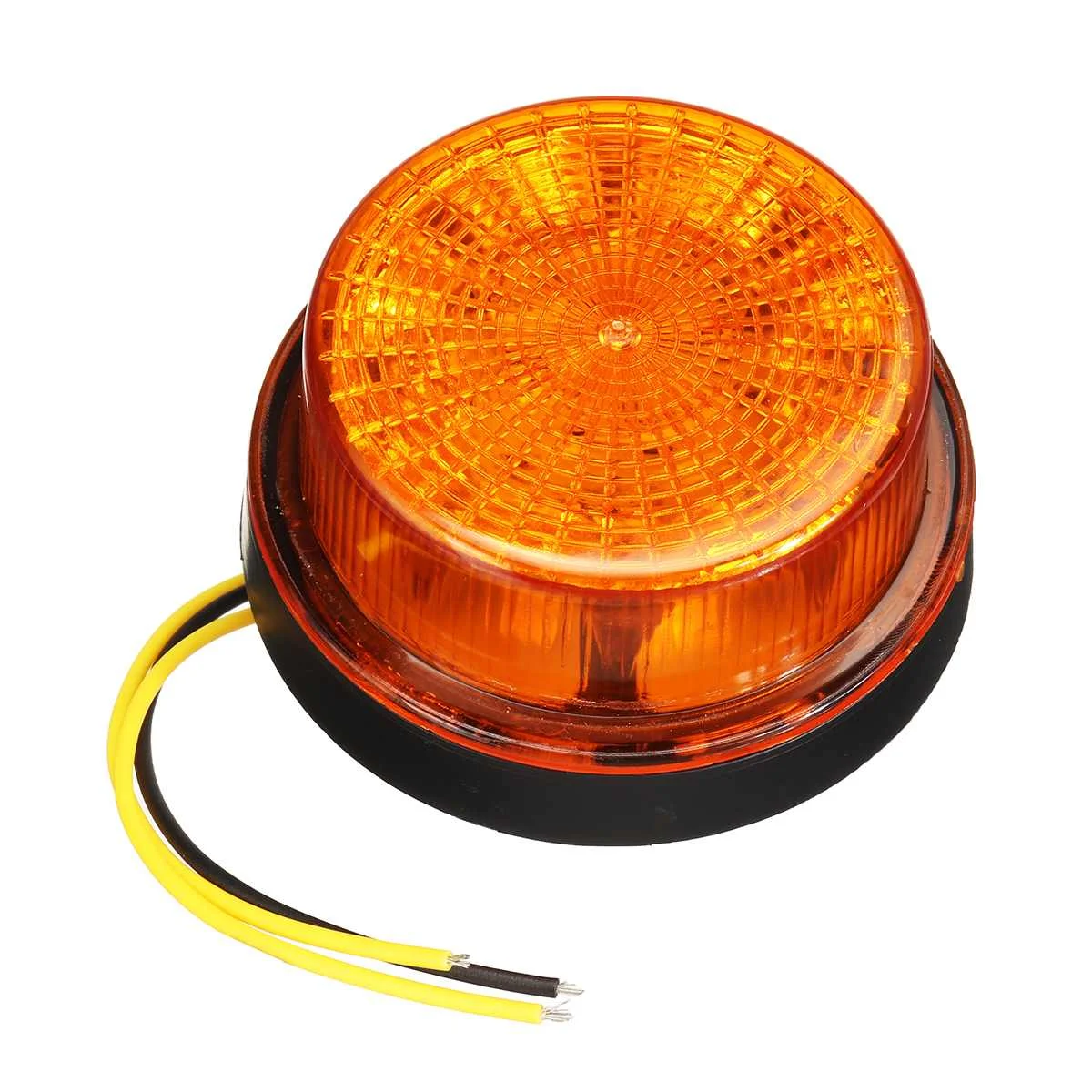1/2/4X 12V 24V LED Flashing Light Strobe Emergency Alarm Lamp Round Rotary Roof Warning Signal Flash Lamp Beacon For RV Truck