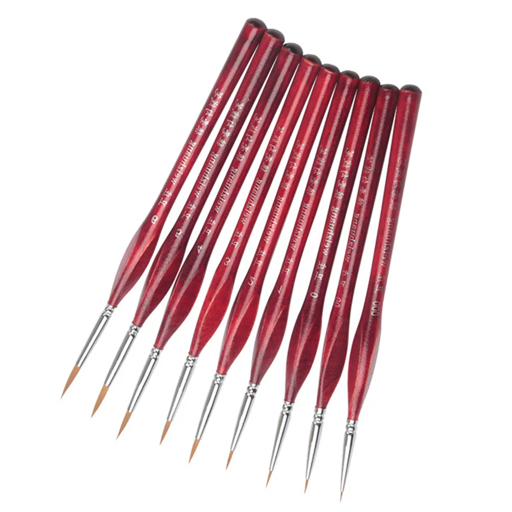 

7Pcs Sketch Drawing Pen Fine Liner Wood Comfortable Grip Used for Coloring Book Illustration Detail Art Design