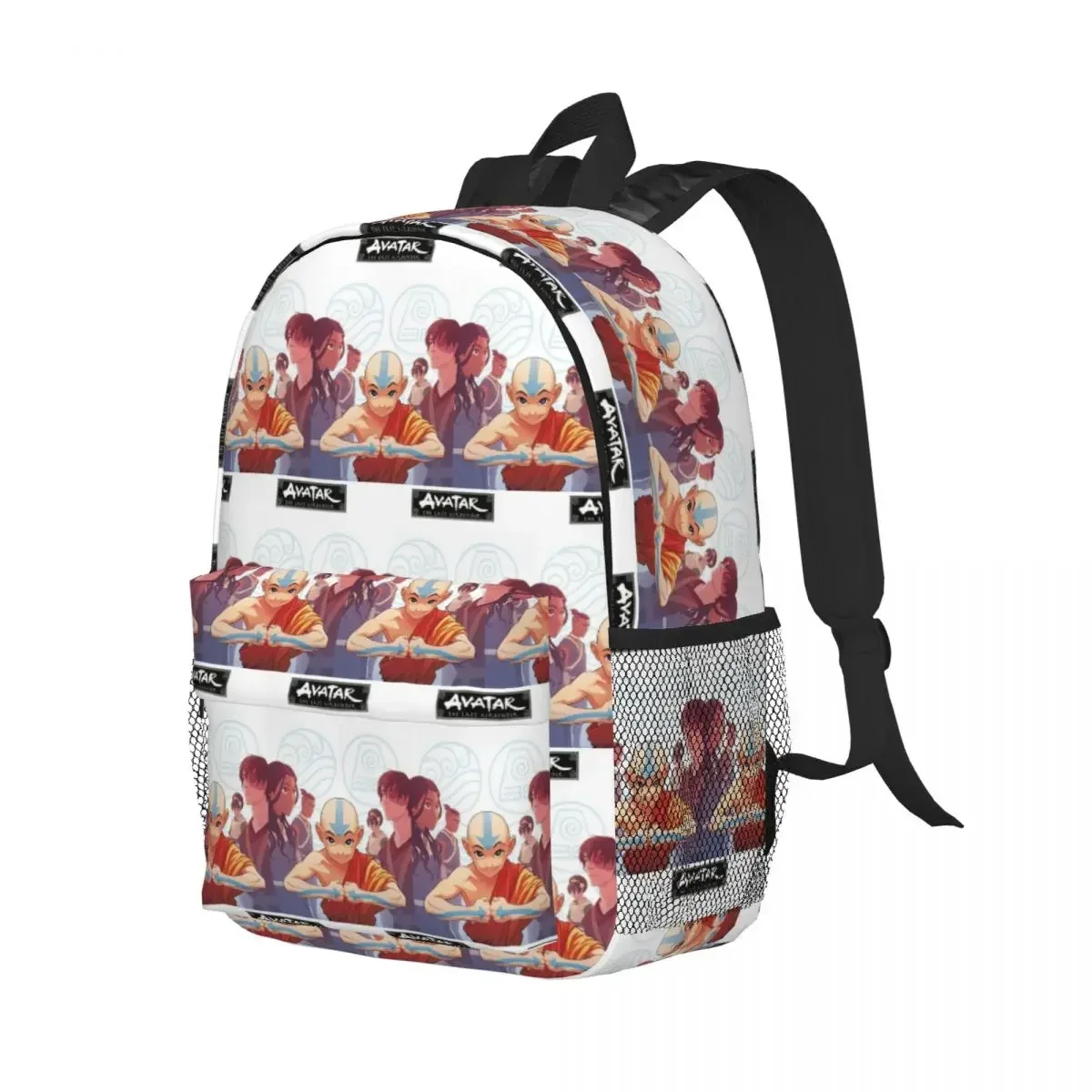 

Рюкзак с героями мультфильмов «Аватар: Последняя Airdobladora», студенческая сумка для книг для мальчиков и девочек, детская школьная сумка, компьютерные сумки на плечо для мужчин и женщин