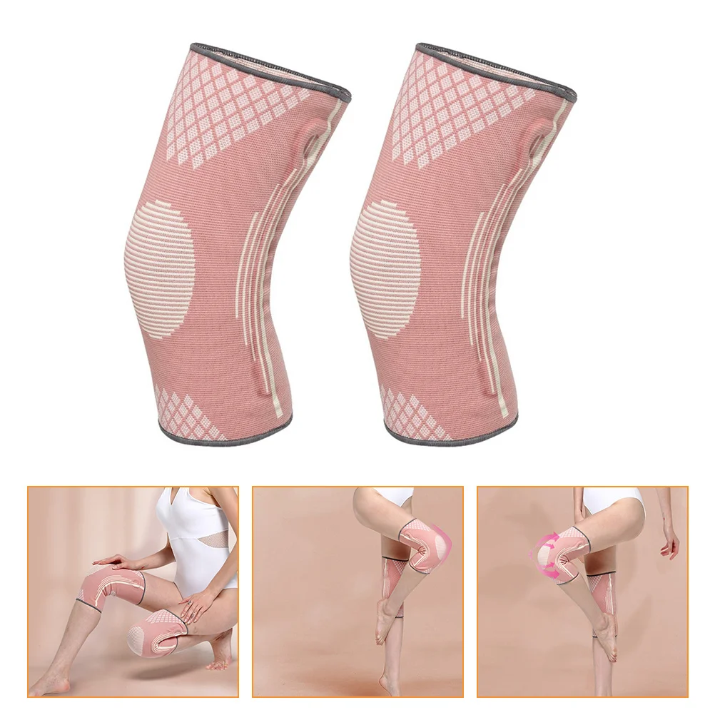 

1 пара бандаж для поддержки колена для бега, высококачественный прочный дышащий рукав для фитнеса, езды на велосипеде, спортивный наколенник, протектор