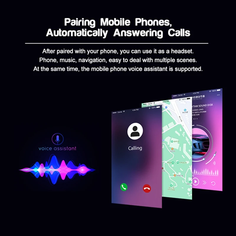 EJEAS V4 Plus Motorcycle Helmet Headset Intercom Bluetooth Wireless IP65 Waterproof FM Radio, Group Talking for 4 Rider 1500M