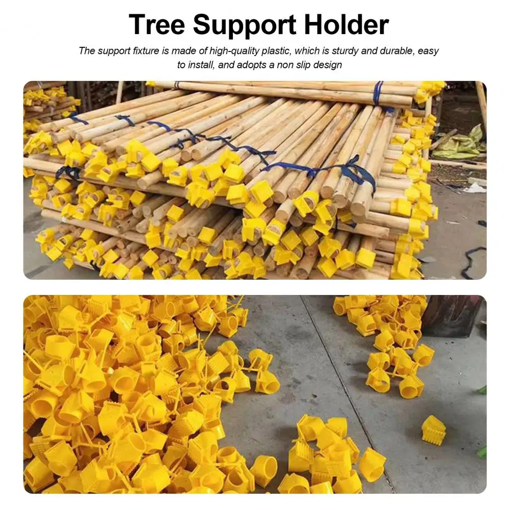 

Tree Support 10Pcs Useful Strong Construction Plastic Large Tree Growing Support Stakes Home Supplies