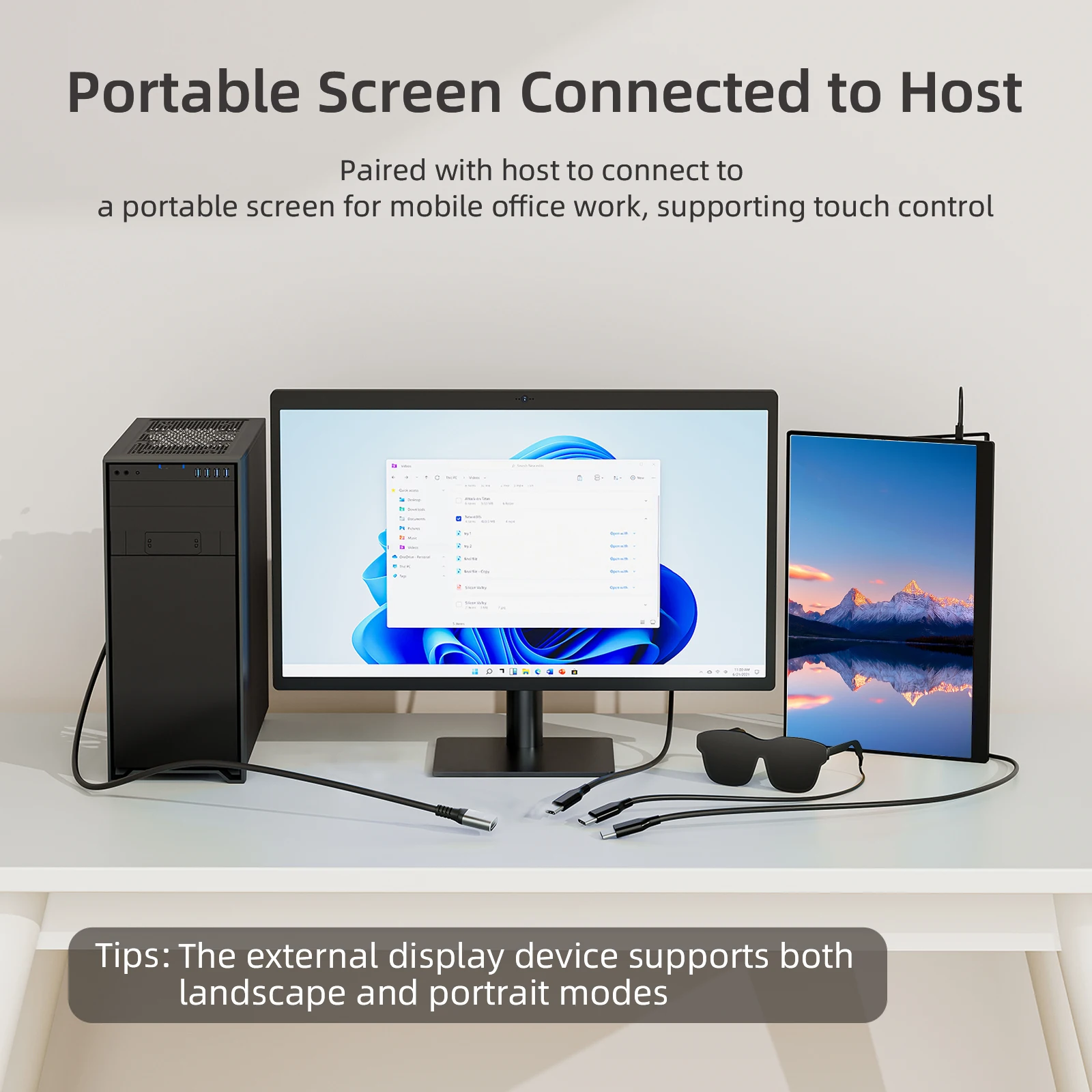 محول أنثى 8K DP إلى Type-C، كابل تحويل جهاز عرض USB C لتوصيل مضيف DP شاشة محمولة نظارات Nreal TC AR