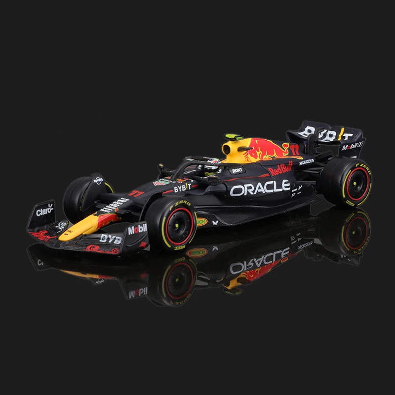 Bburago 1:43 2023 F1 Dust Cover Version Red Bull RB19 Alloy Car Formula Racing Diecast Model Toy Collection Gifts Verstappen