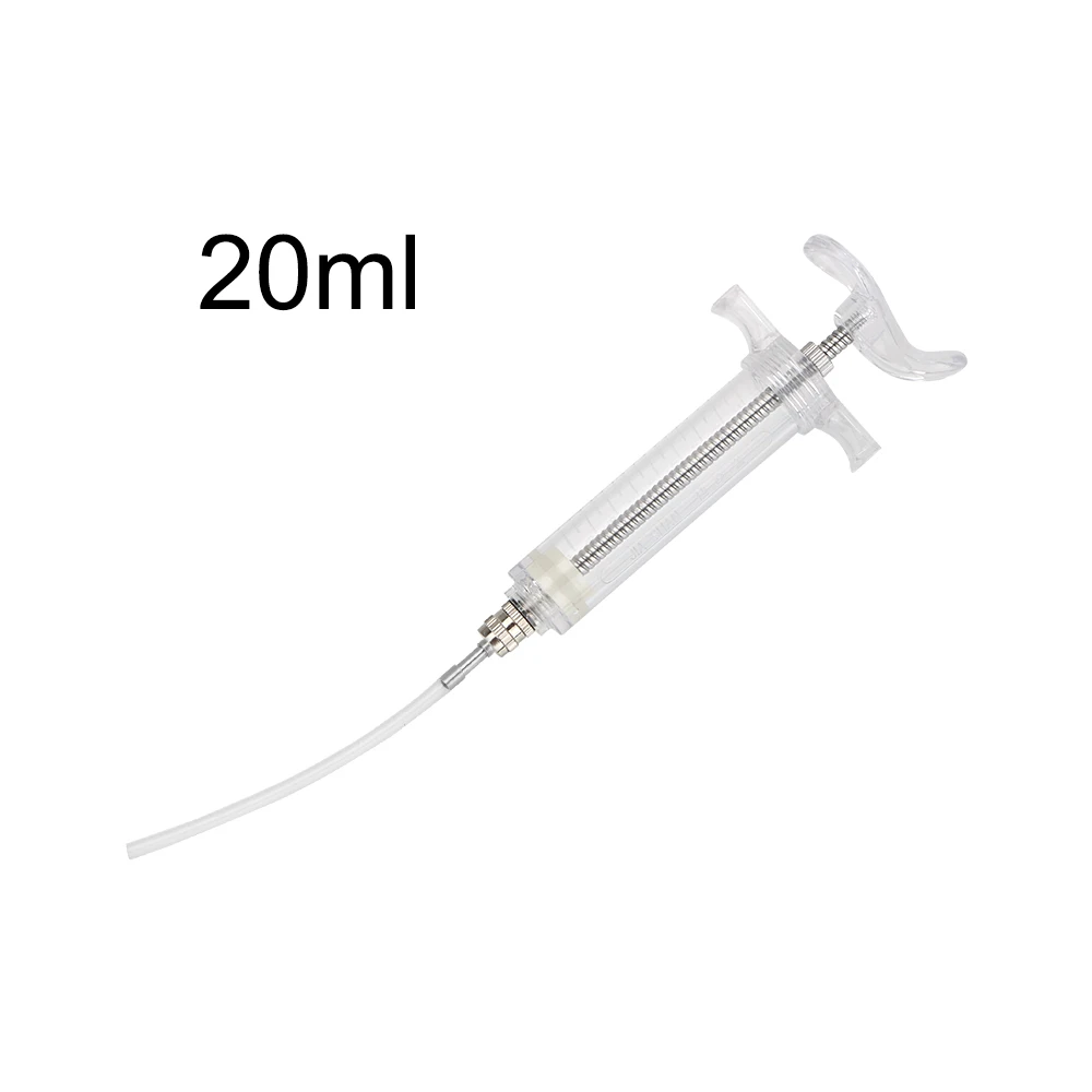 20ml/50ml Karmnik dla ptaków dla niemowląt Artykuły dla ptaków Ręcznie obracany karmnik dla piersiów Regulowana strzykawka do karmienia papug — zdjęcie 3