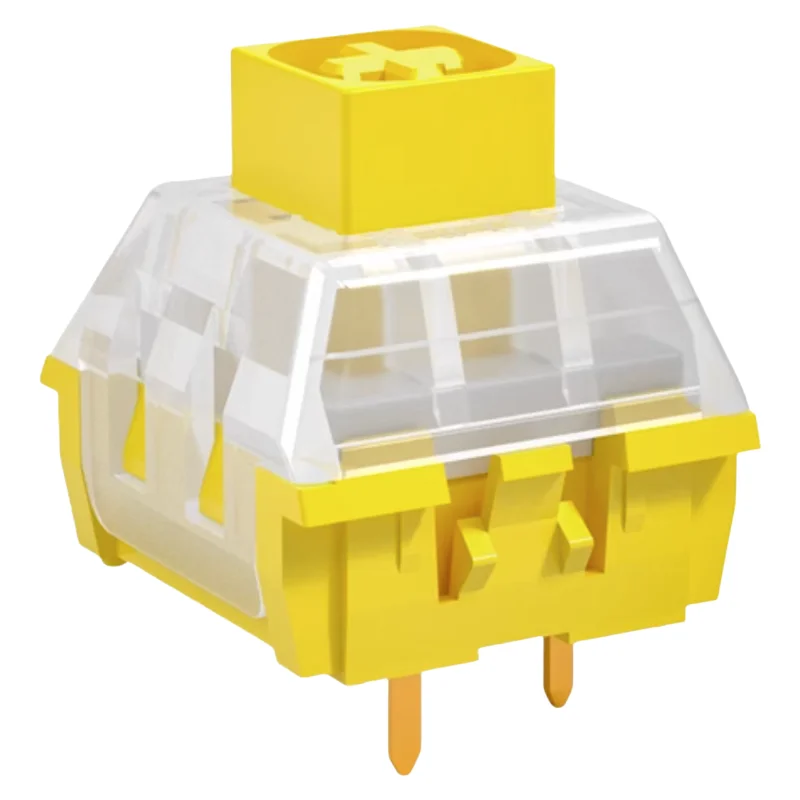Kailh Chinese Yellow Switch 55g Tacile 3 Pins HotSwap Box Switches For Mx Gaming Mechanical Keyboard 기계식 키보드 축