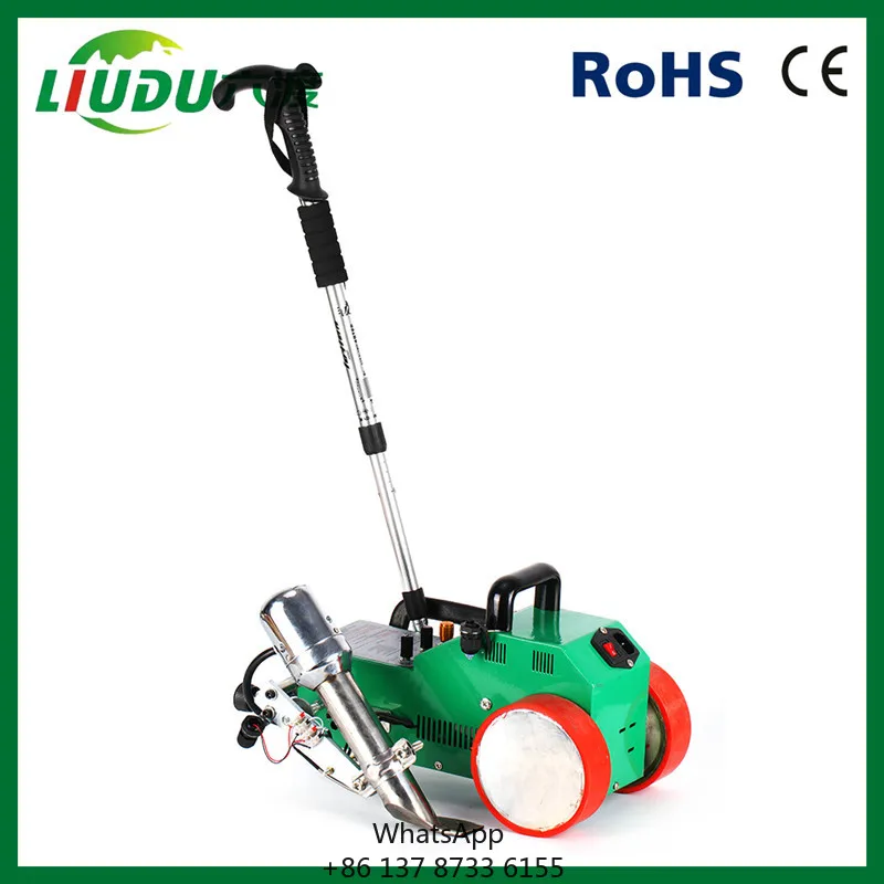 Automatic Hot Air Welding Machine LC3000C PVC Flex Banner Tarpaulin Waterproof Membrane Hot Air Seaming Welder