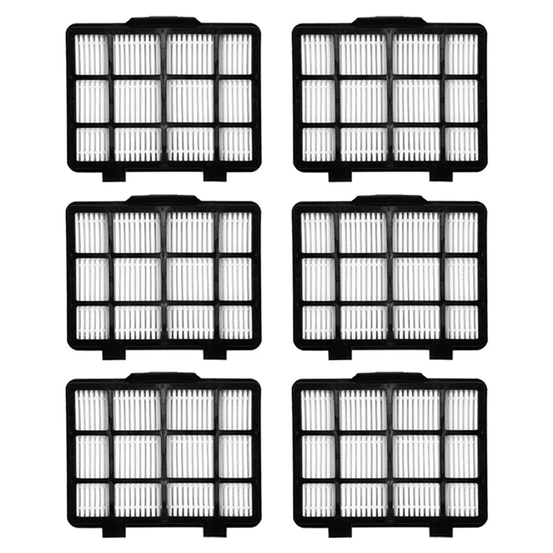 

6Pack HEPA Filters Replacement Set For Eureka NEN180 NEN186BL Bagless Canister Vacuum Cleaner