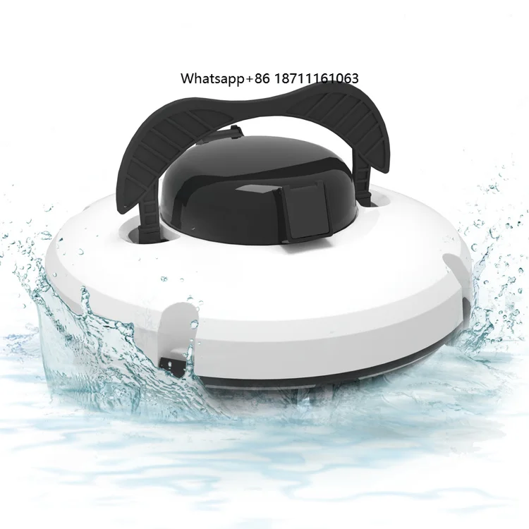 Automatic Robotic Pool Vacuum Cleaner Wall Climbing Cleaner with Smart Navigation and Topload Filter Ideal for Ground Pool