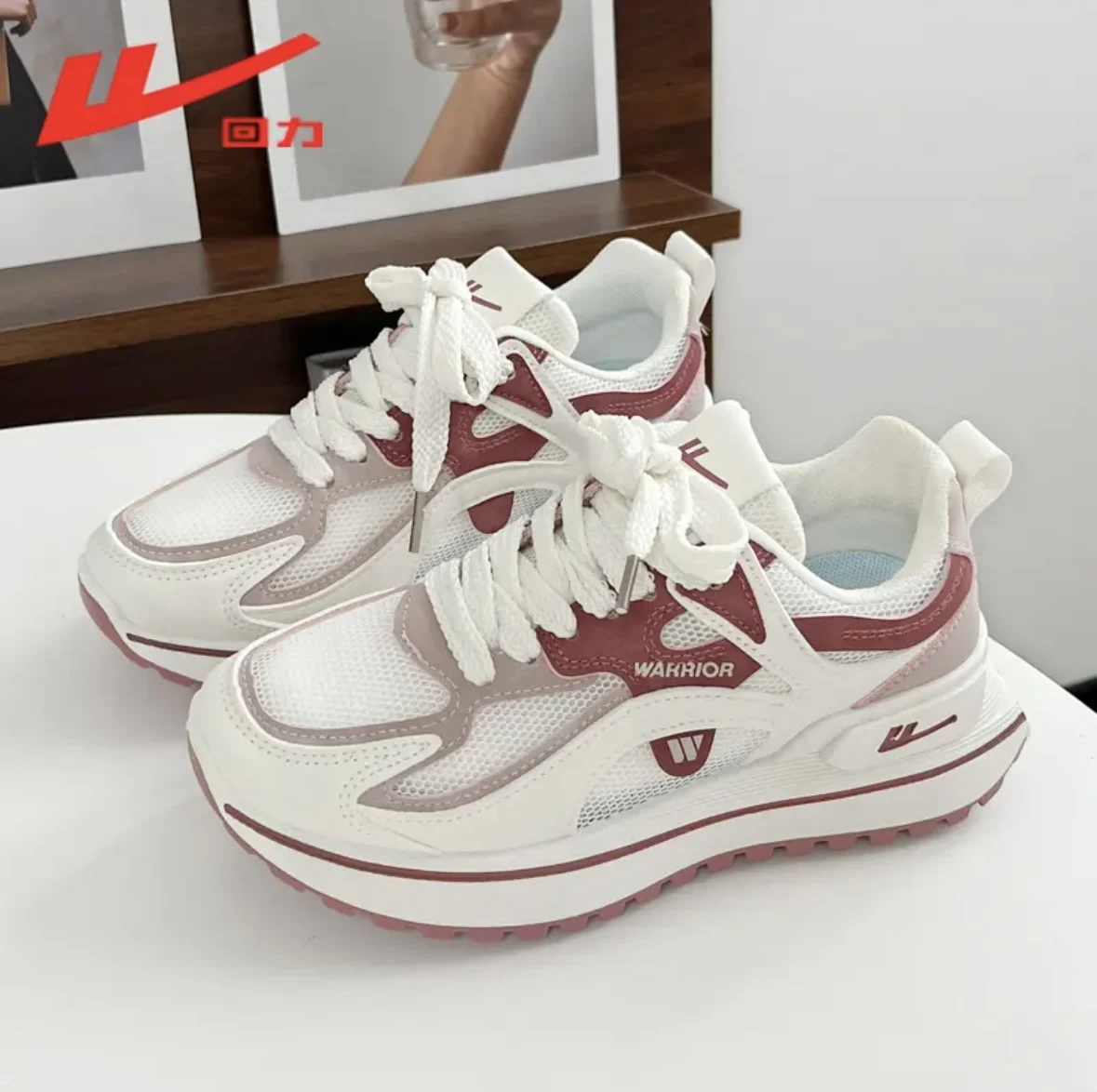 2023 Women's Casual Sneakers Summer Comfortable Breathable Platform Shoes Fashion Women Versatile Lace-up Shoe кроссовки женские