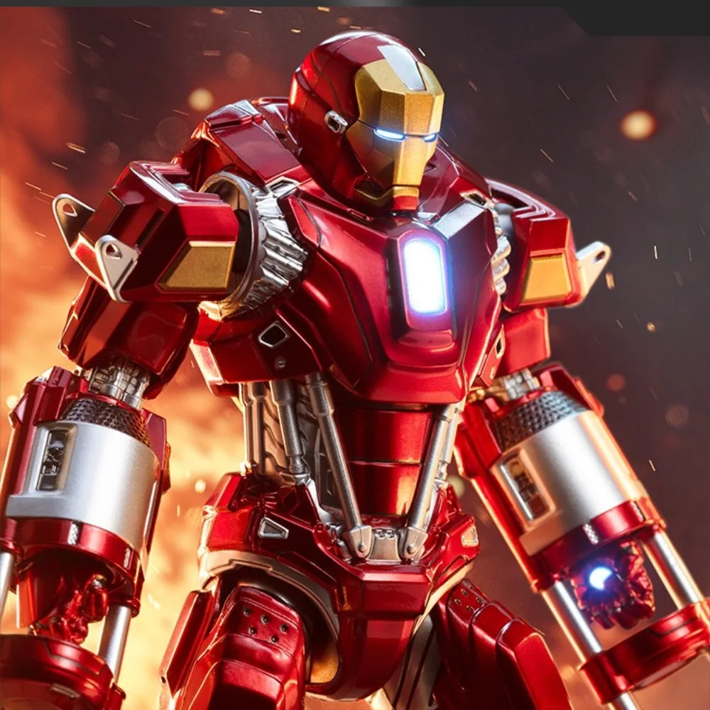 ZD Toys オリジナル アイアンマン MK35 レッドスナッパー アクションフィギュア トニー・スターク メカモデル 可動式 アニメ アベンジャーズ コレクション おもちゃ 男の子向けギフト