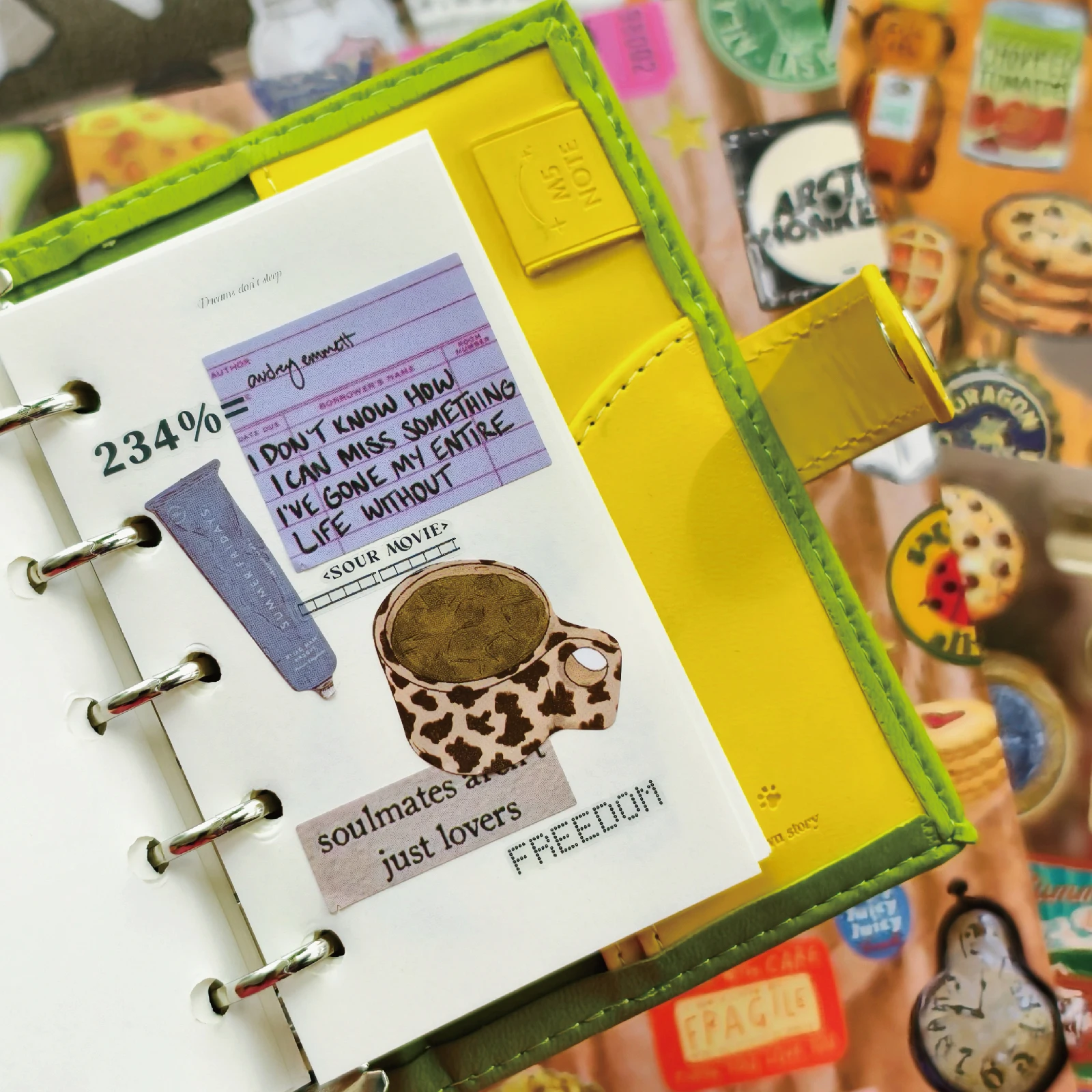 Zufällige Abdeckung 30 Blatt Amerikanisches Stickerbuch, Vintage Sweetheart Aufkleber für Erwachsene, DIY Scrapbooking Handyhüllen Laptops – Detail 4