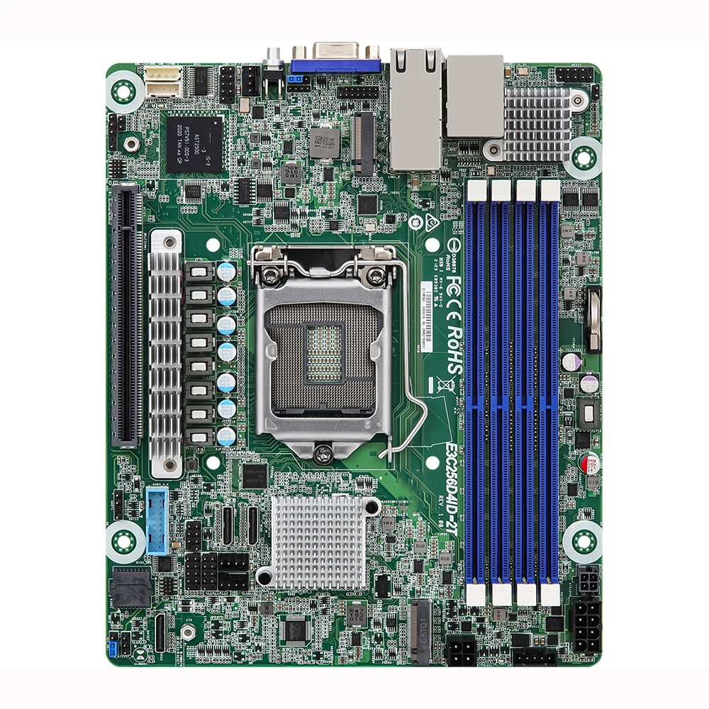 E3C256D4ID-2T Server Motherboard LGA1200 Xeon E-2300