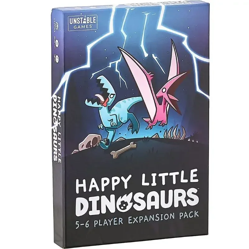 Happy Little Dinosaurs English Unicorn Chess and Card Strategy Board Game Cards