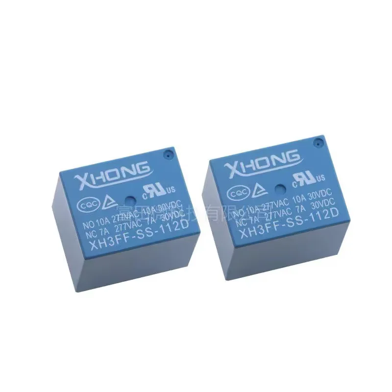 5Pcs XH3FF-SS-112D 12VDC 5Pin 10A Compatible SRD-12VDC-SL-C HF3FF 12V Power Relay T73
