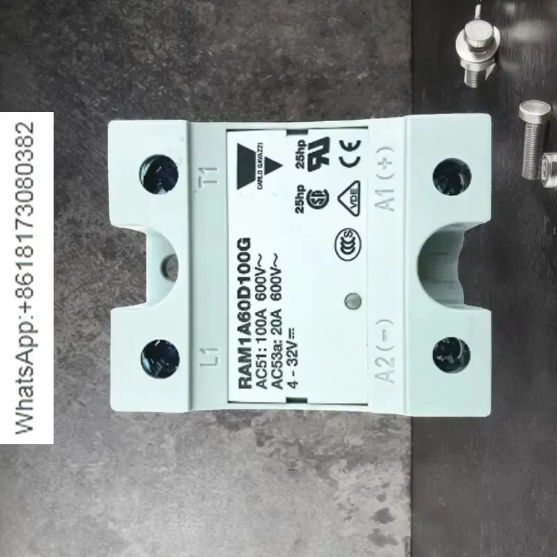

RAM1A60D100G Jiale certification complete single-phase 100A solid-state relay 600V