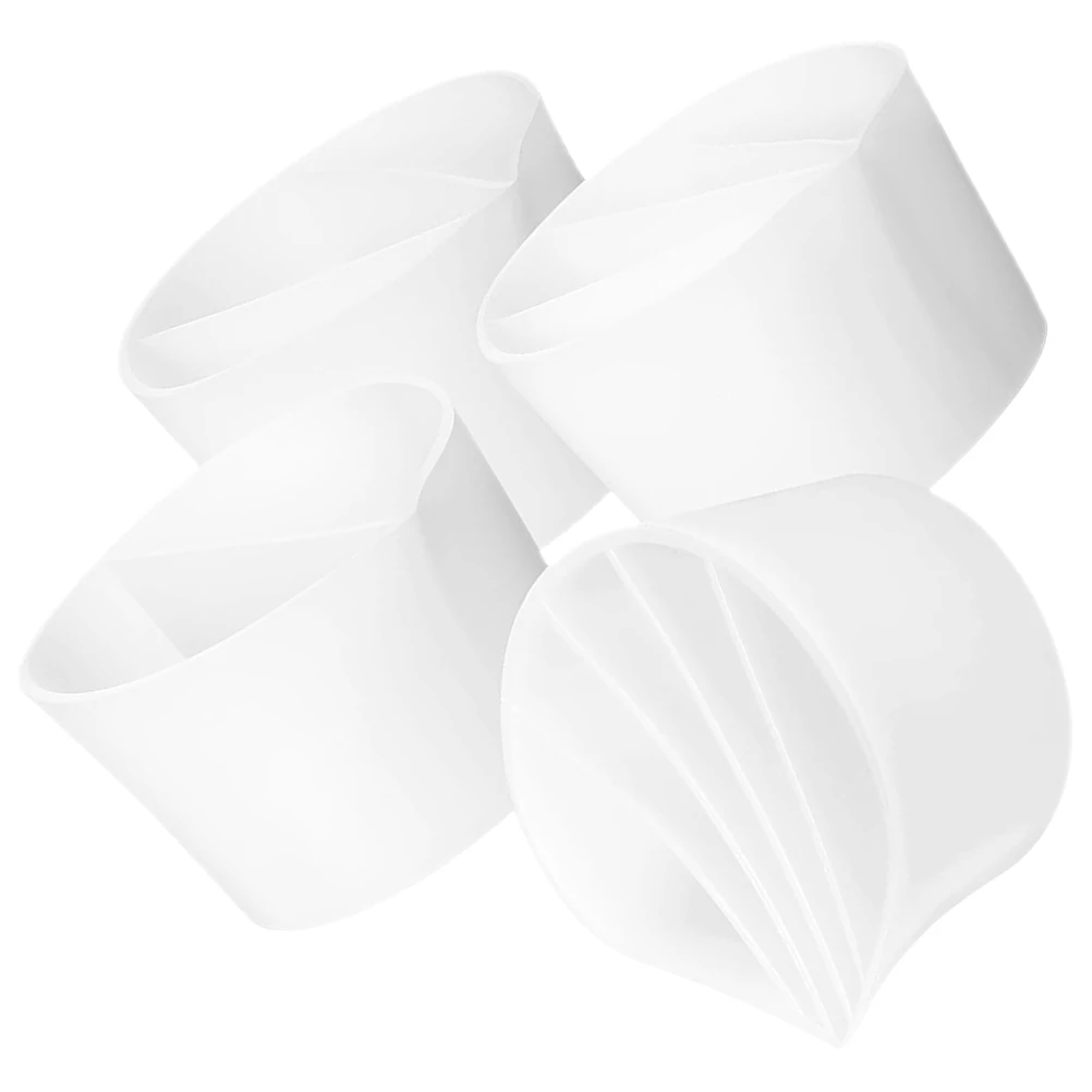 

4pcs Silicone Pouring Cup 2 3 4 5 Grid Set Color Mixing Diverter Split Cup Molds Epoxy Resin Crafts DIY Painting Tools Resin