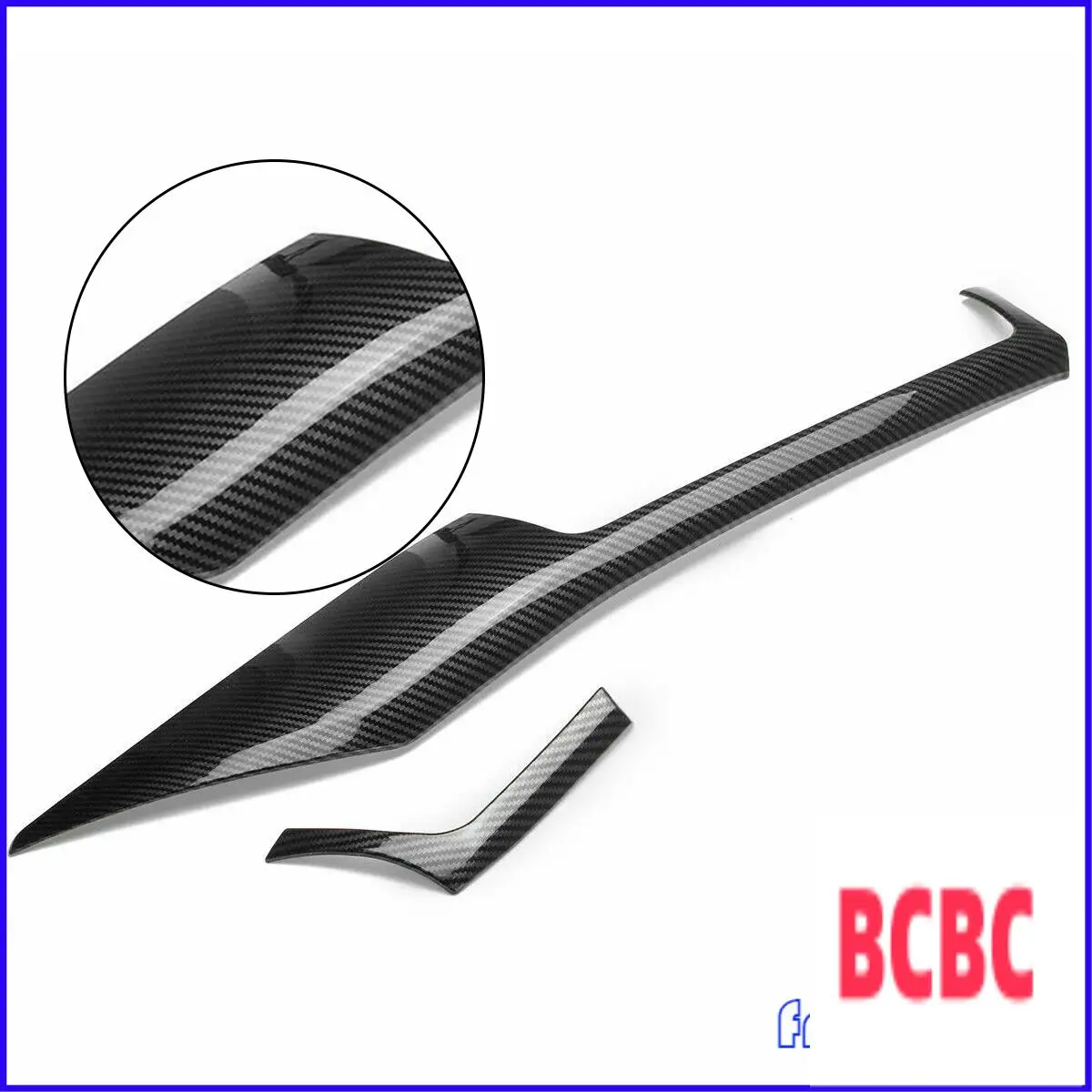 

BB-Carbon Fiber Abs Look Interior Trim Center Control Panel Trim For-Bmw F30 F34 F32 F33 F36 2013-2019