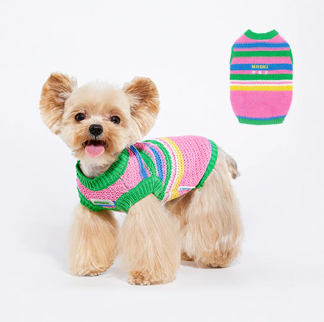 Mookipet neon sweetheart vest 2024 summer clothing Pet Cat dog Clothes for Puppy Small medium dog chihuahua french bulldog