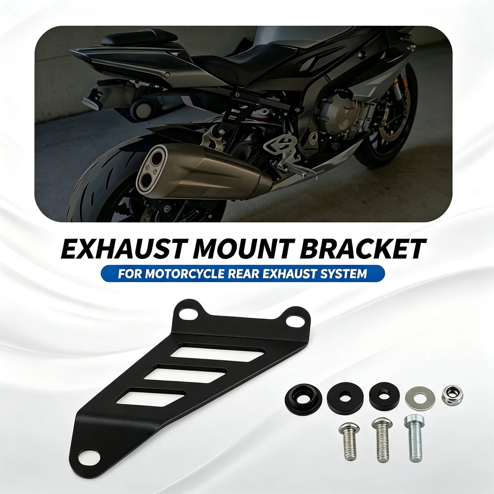 S1000RR HP4 Motorrad-Auspuffrohrhalter Schalldämpfer-Stützhalterung für BMW S1000RR HP4 S 1000RR s1000rr 2015 2026-2018