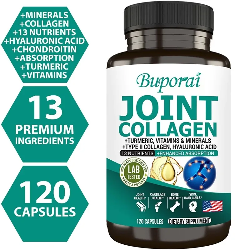 

Joint Collagen - Helps Support Joint Cartilage, Collagen Production and Calcium Absorption, and Immune Support