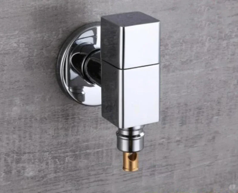 

Solid Brass Washing Machine Faucet Outdoor Garden Faucet 1/2" Inlet with 3/4" Thread Outlet Wall Mount Bibcock BT808