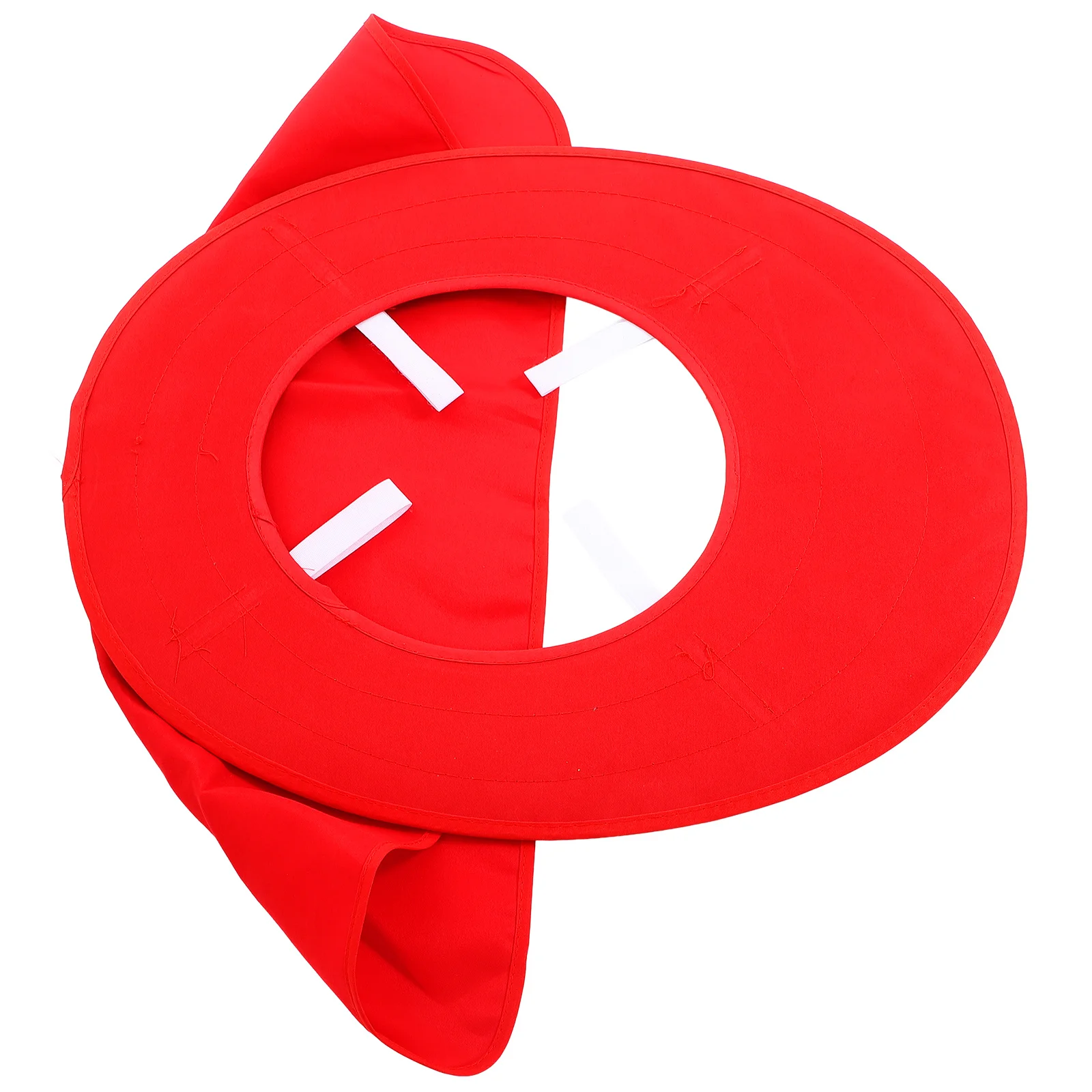 قبعة البناء، غطاء للرقبة، قبعة صلبة، حافة كاملة، عاكسة للضوء، حماية من الشمس، قناع أمان #1