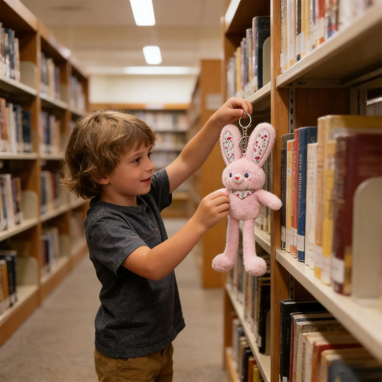 

Bunny Plush Toy Soft Cute Doll Soft Bunny Plush For Backpack Decoration Handbag Tote Valentine Birthday Holiday Commuting Travel