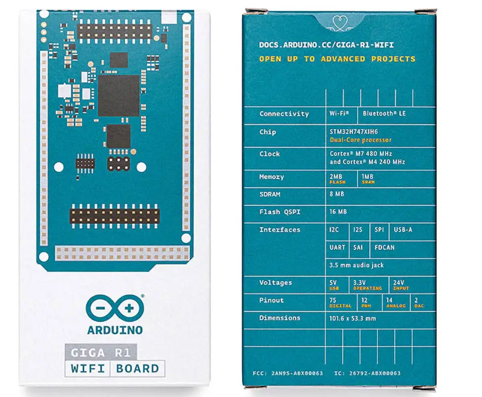 NYArduino GIGA R1 WiFi