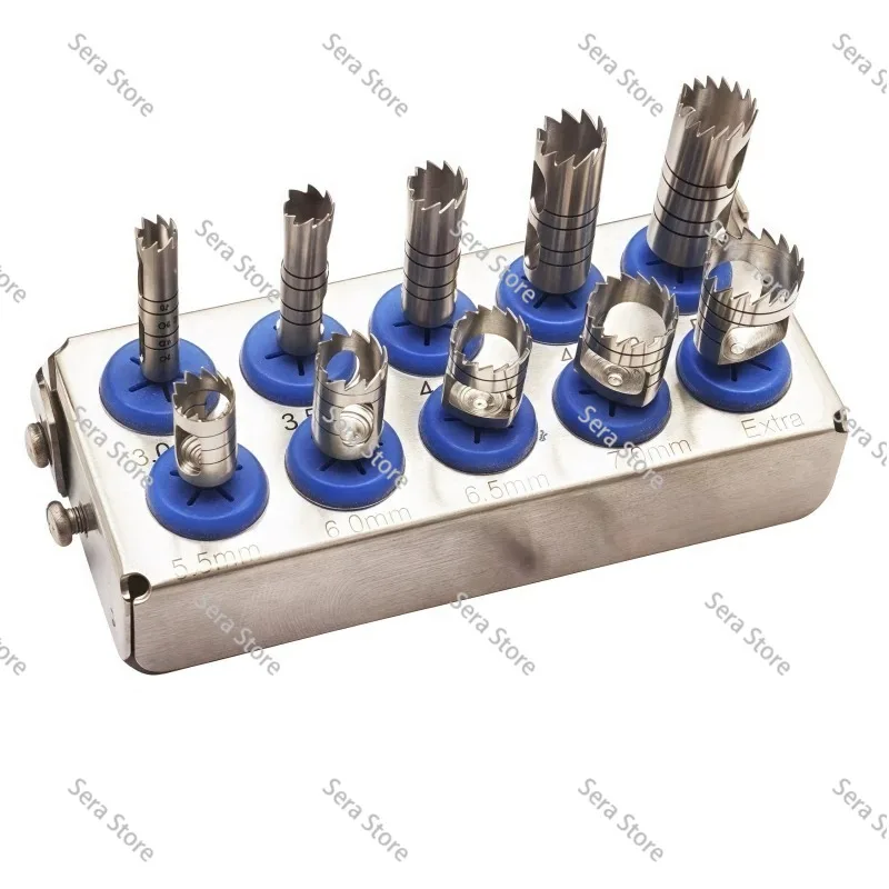 Dental Implant Autogenous Bone Collector Drill Surgical Bone Graft Harvesting Tool for Oral Surgery
