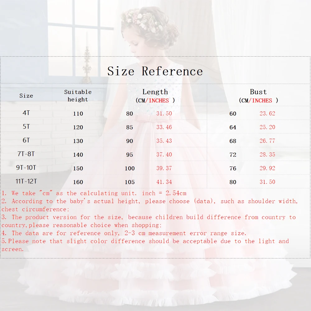 Girls' Sequins Bow knot Children's Princess Dress evening dress Fashion Pearl Cake Long Dress Christmas Banquet Host Show Dress